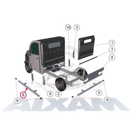 Mega Truck Side Protection Bar