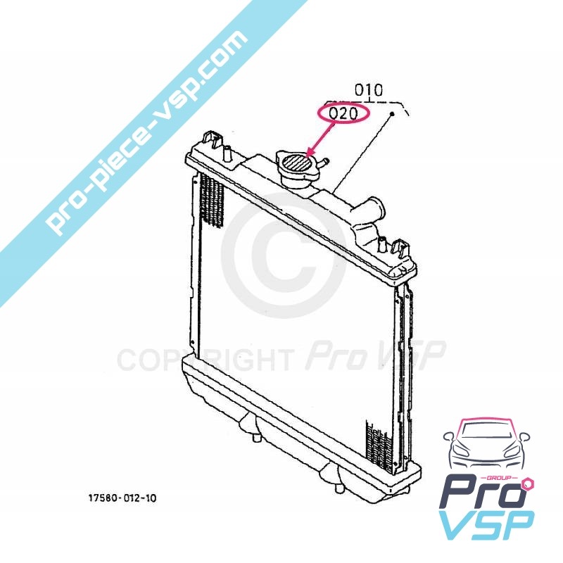 Capac radiator