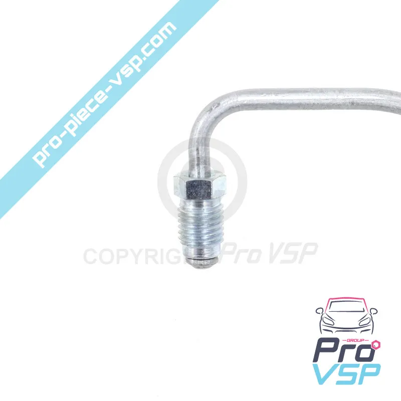 Rigid front brake hose for Aixam A721 A741 A751 City Crossline Roadline Scouty