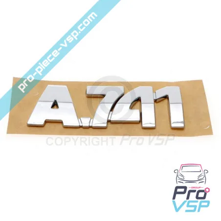 Heckklappen-Logo für aixam a741