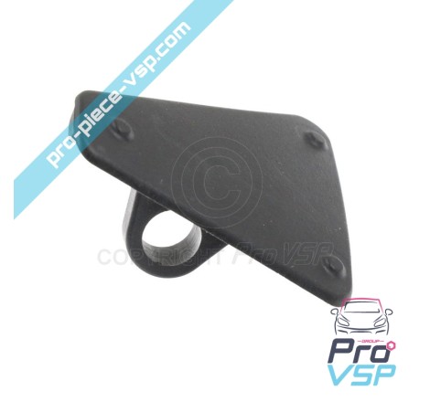 Half hinge hood