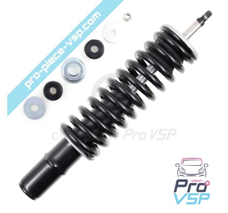 Front straight shock absorber