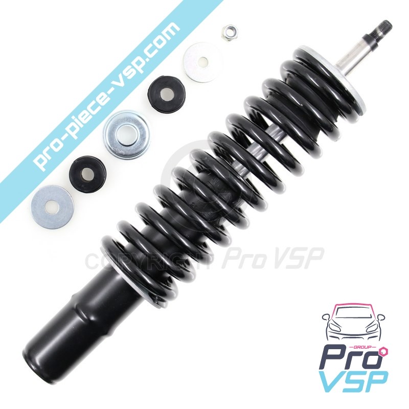 Front straight shock absorber