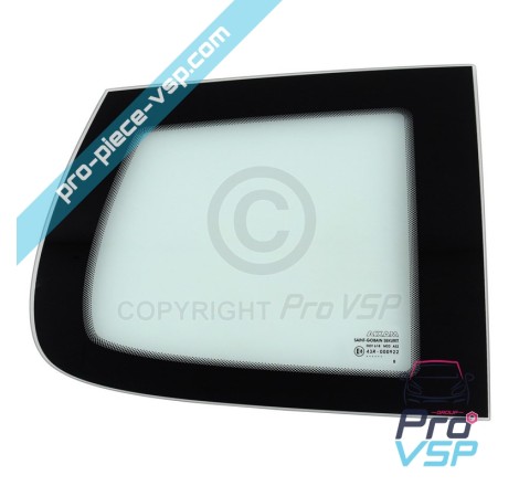 Straight custode window
