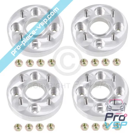 4x100mm hjulutvidgningssats