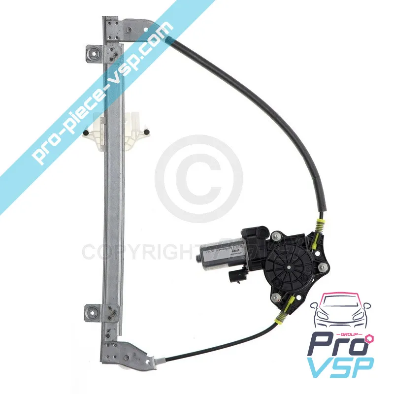 Ascensore in vetro elettrico sinistro per aixam city Confezione crossline Pack impulsion vision e sensation 1a assemblaggio