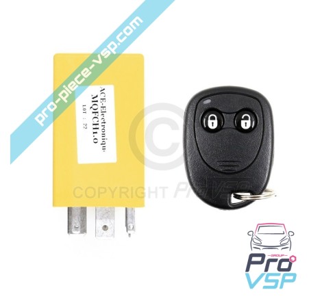 Definir o controle remoto + caso do receptor para chatenet ch26 ch28 ch30 ch32