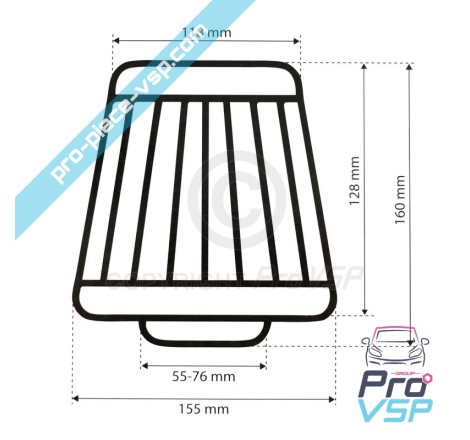 Black air filter