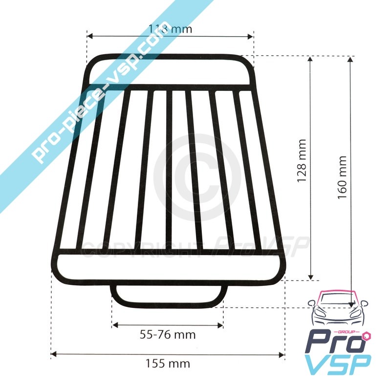 Black air filter