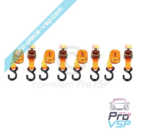 Conjunto de 4 correas