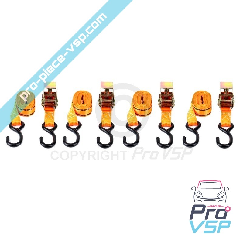 Conjunto de 4 correas