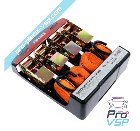 Conjunto de 4 correas
