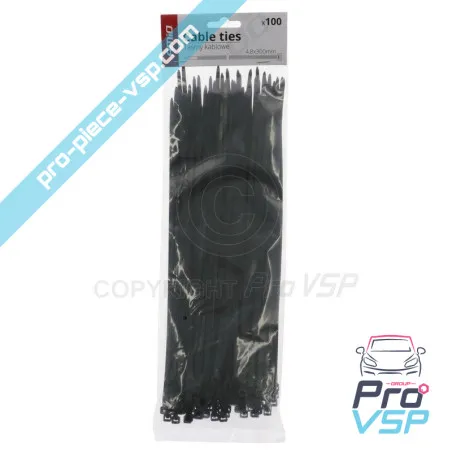 Collier de serrage plastique 300x4,8