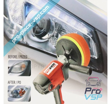 Headlight polishing kit