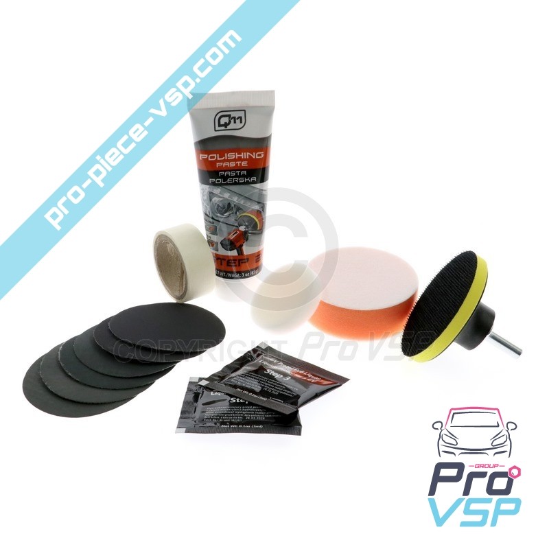 Headlight polishing kit