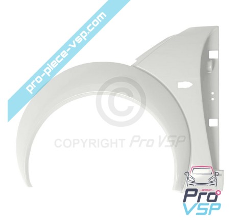 Front left original (ivory) wing