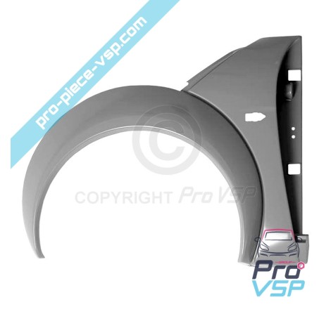 Front left original (gray) wing