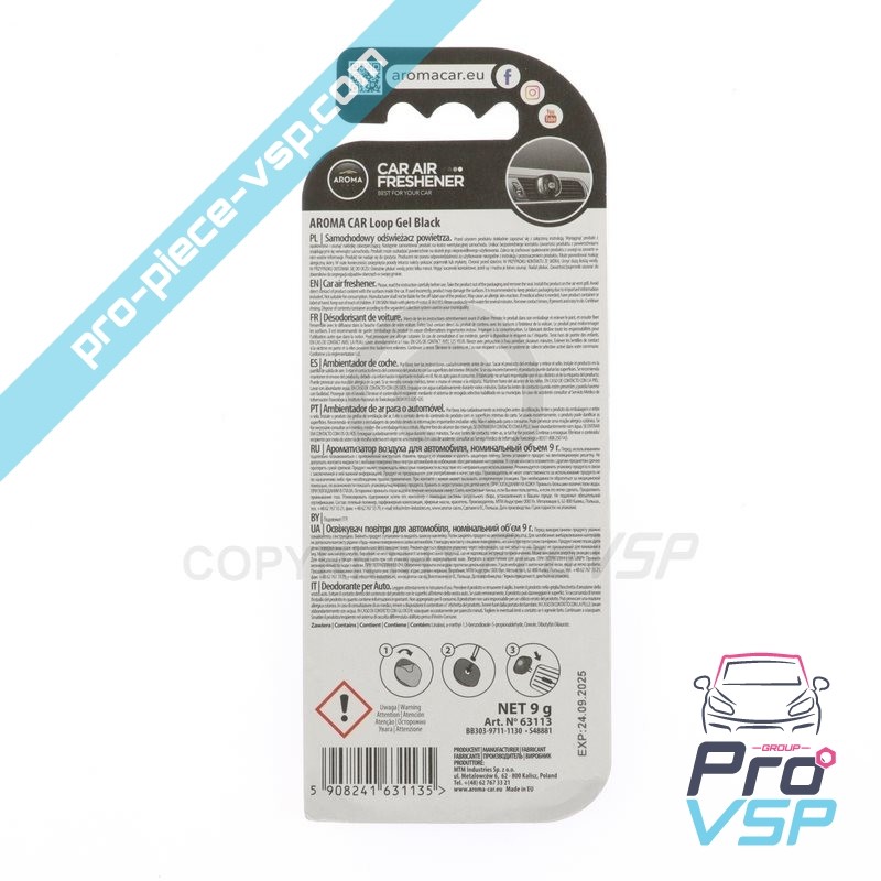 Car deodorant