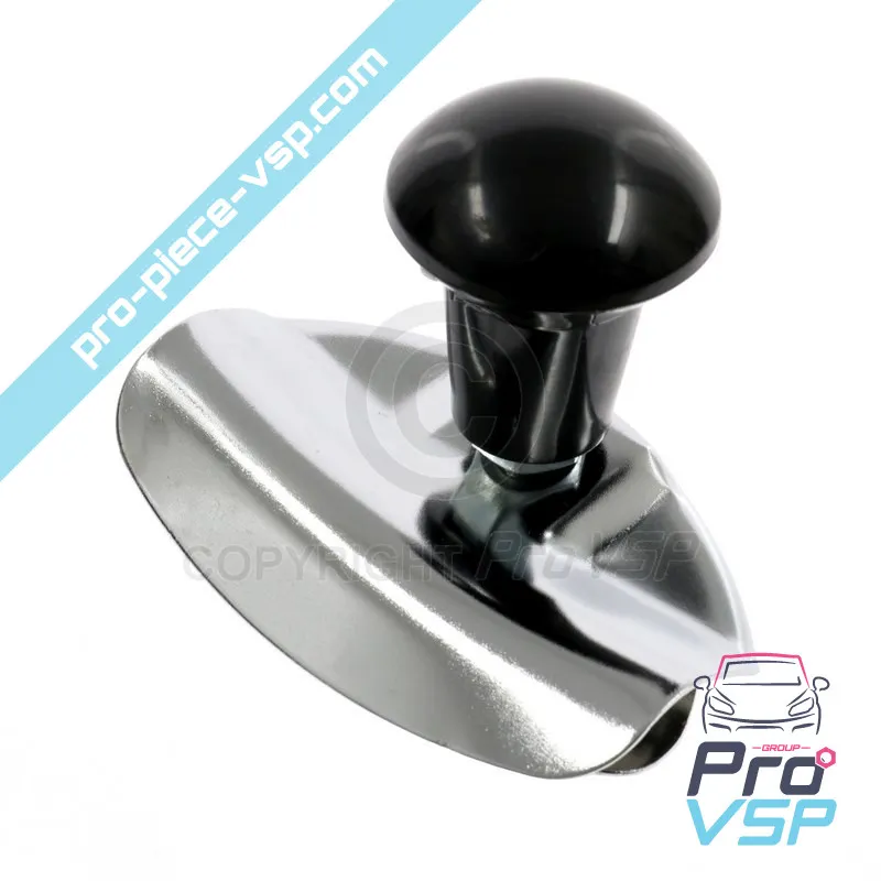 Silver steering wheel