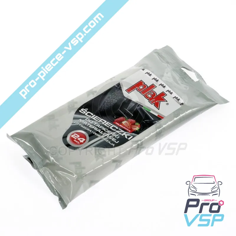 Lingettes spécial tableau de bord