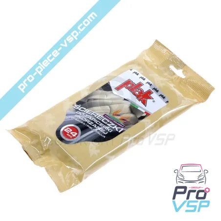 Lingettes spécial cuir