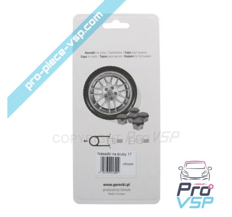 Wheel bolt cache