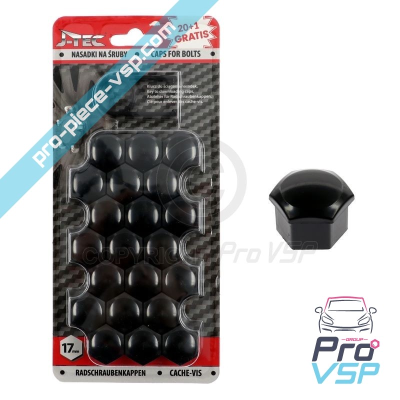 Wheel bolt cache
