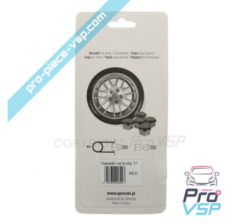 Wheel bolt cache