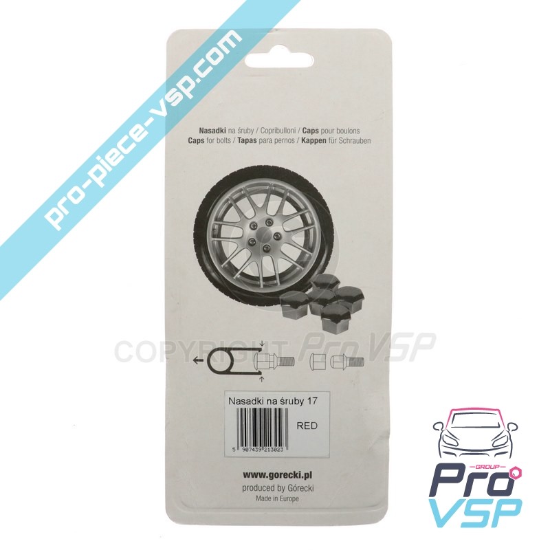 Wheel bolt cache