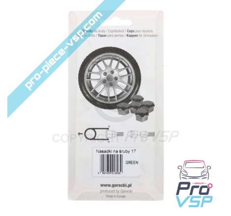 Wheel bolt cache