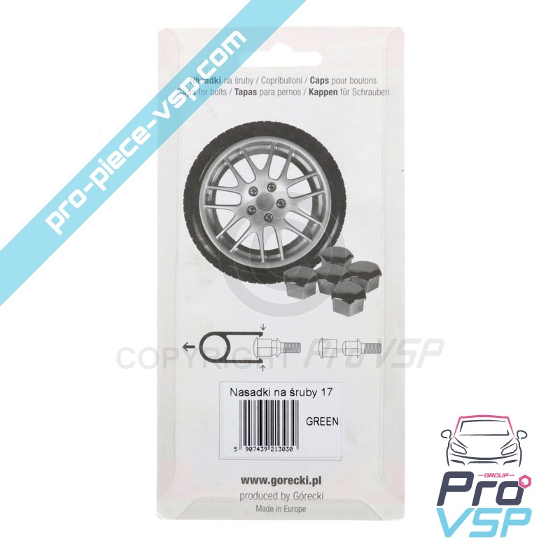 Wheel bolt cache
