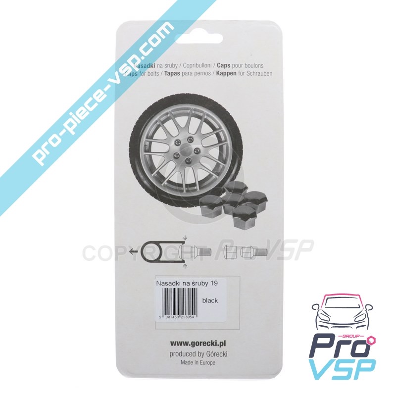 Wheel bolt cache
