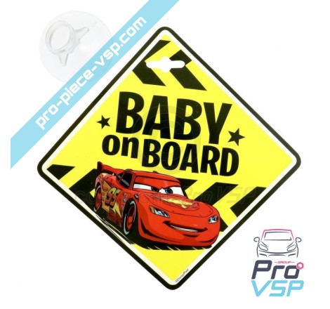 Bébé à bord Cars