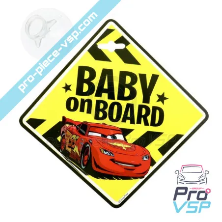 Bébé à bord Cars
