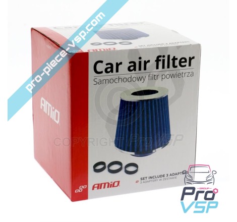 Blue air filter