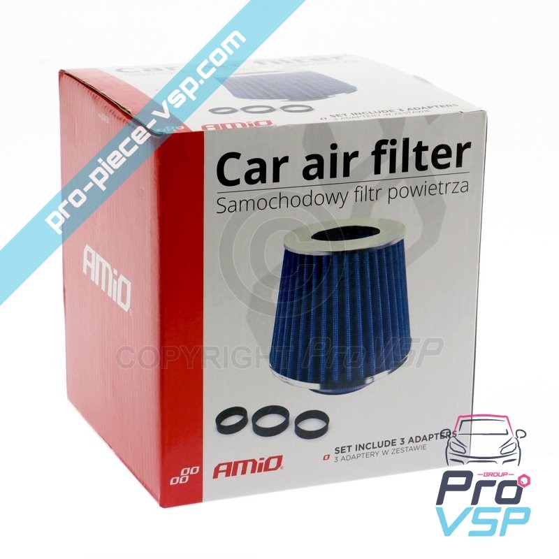 Blue air filter