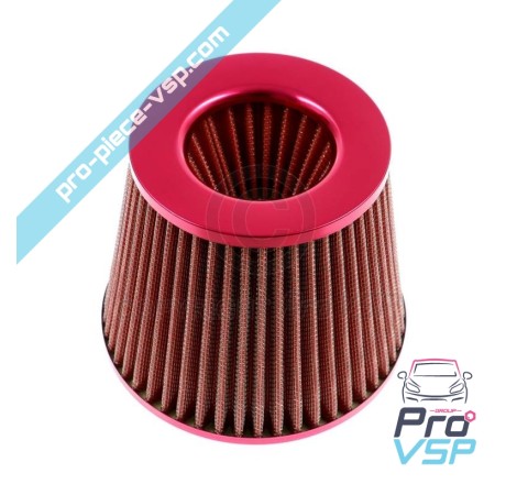 Red air filter