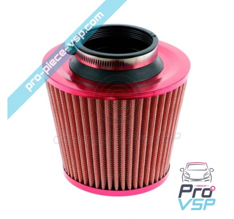 Red air filter