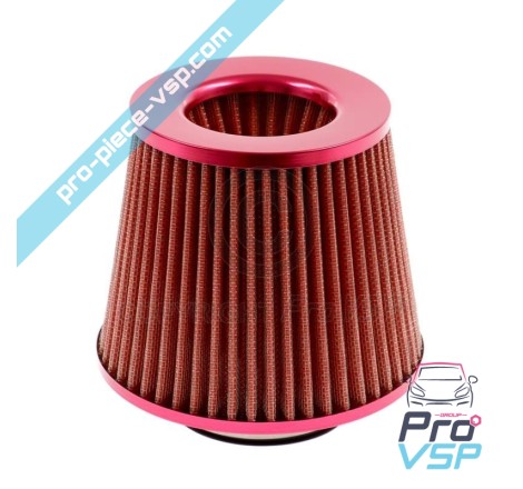 Red air filter