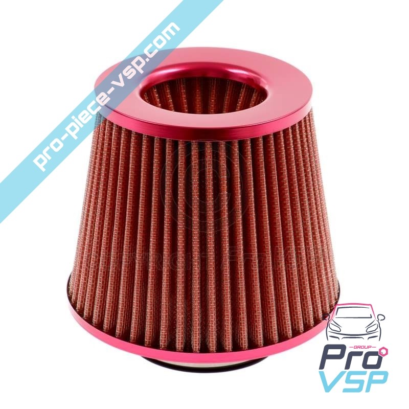 Red air filter