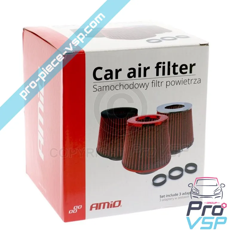 Filtre à air rouge
