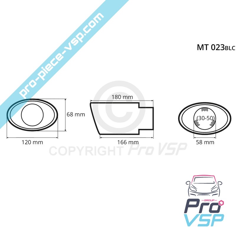 Exhaust output