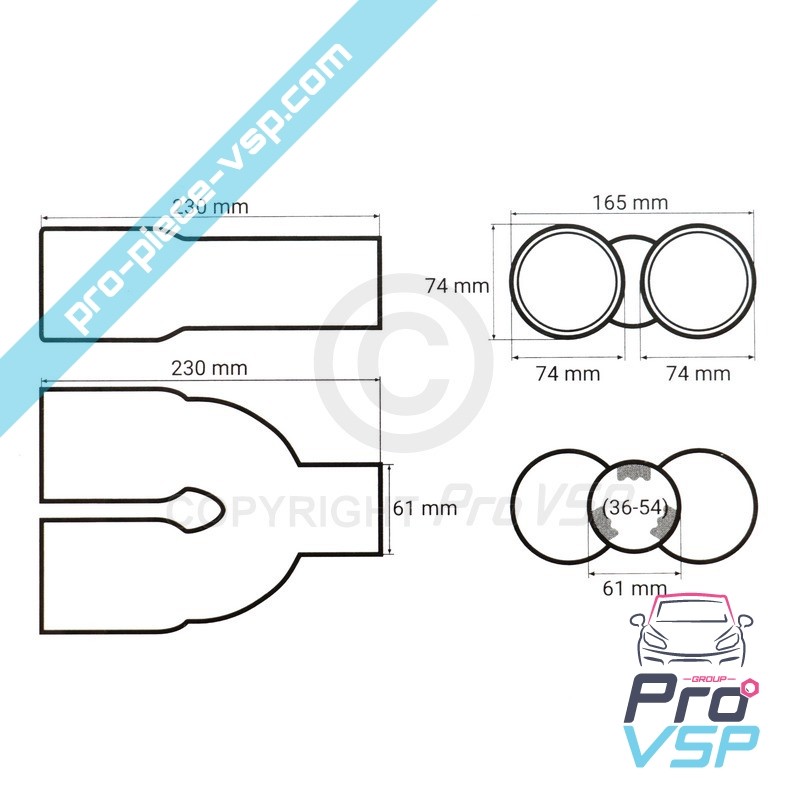 Exhaust output