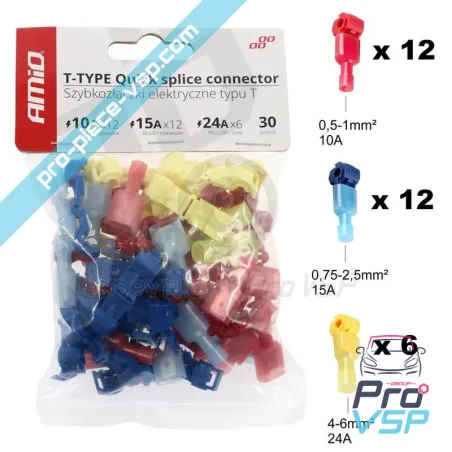 Conector rápido tipo t