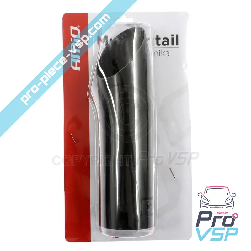 Uscita di scarico nero