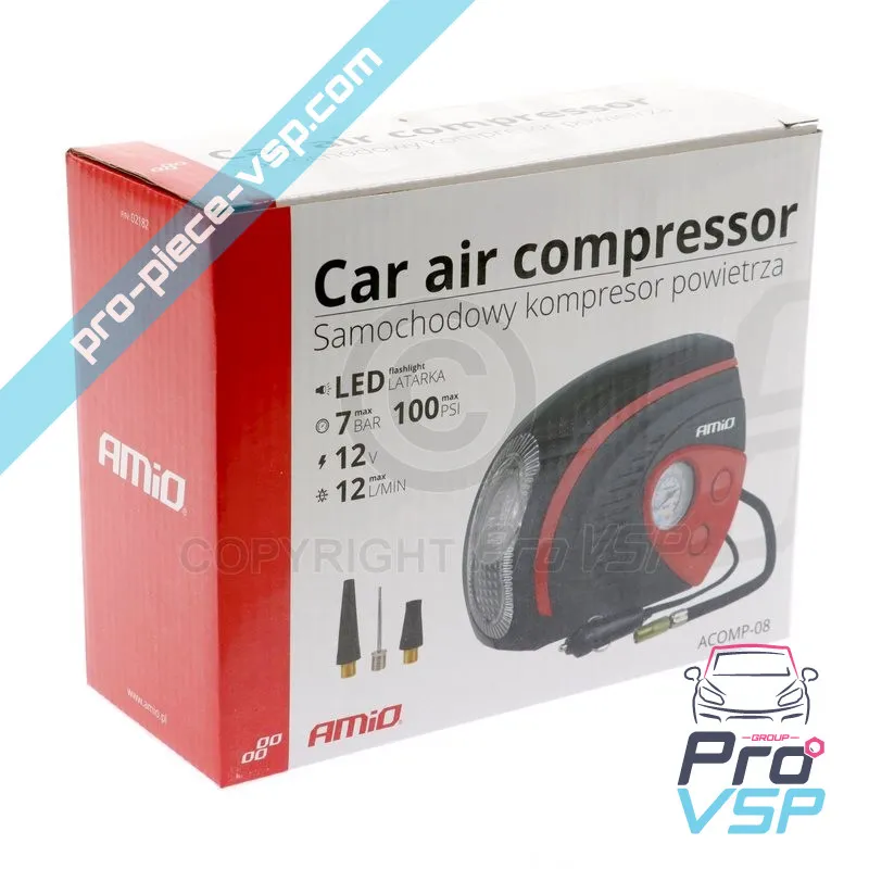 Mini Compressor + lamppu