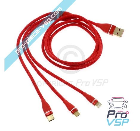 Cable de carga USB