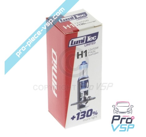 Ampoule H1 55W Lumitec +130%