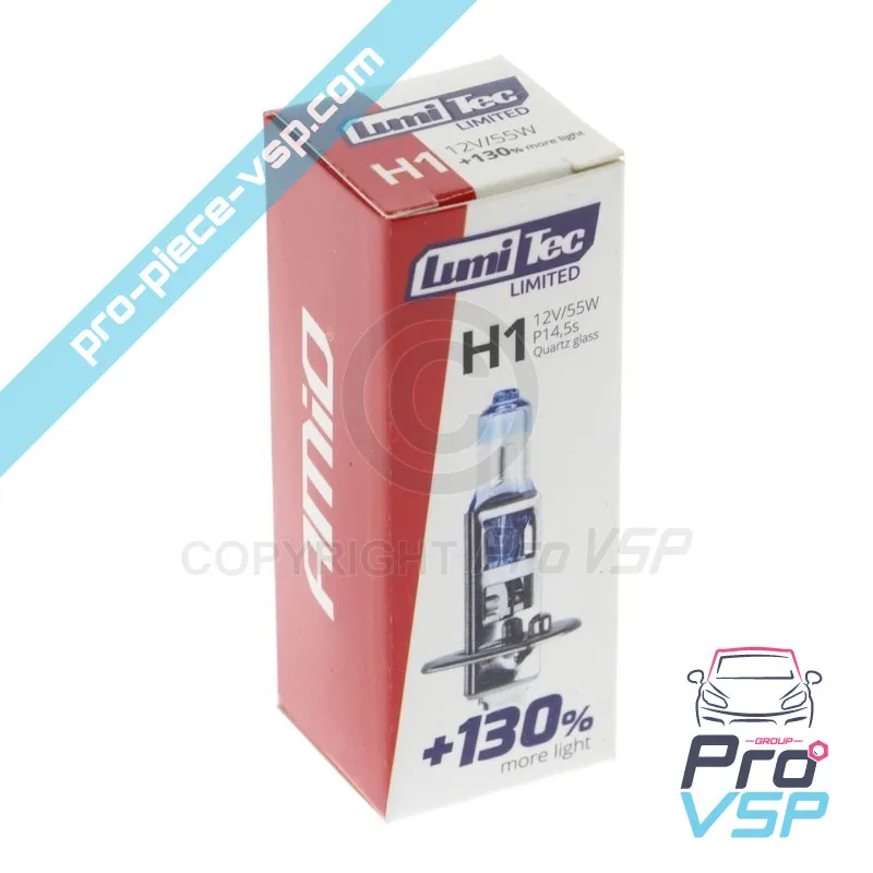 Bombilla H1 55W Lumitec + 130%