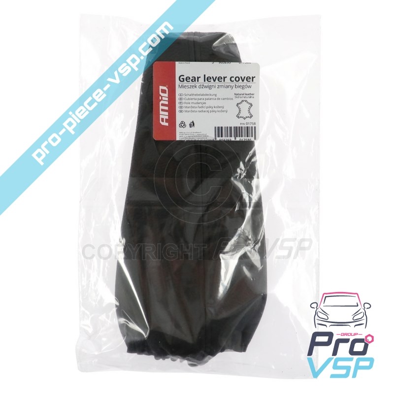 Speed lever bellows